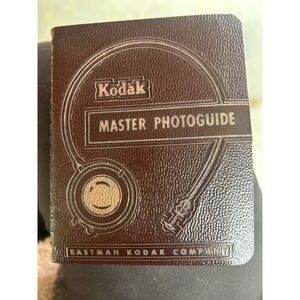 Vintage Kodak Master Photoguide Eastman Kodak Company 1956 Photography Manua